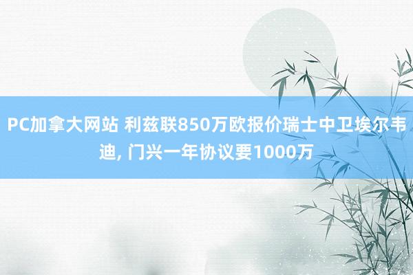 PC加拿大网站 利兹联850万欧报价瑞士中卫埃尔韦迪, 门兴一年协议要1000万